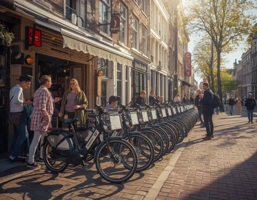 E-Bike Rental Amsterdam for Tourists