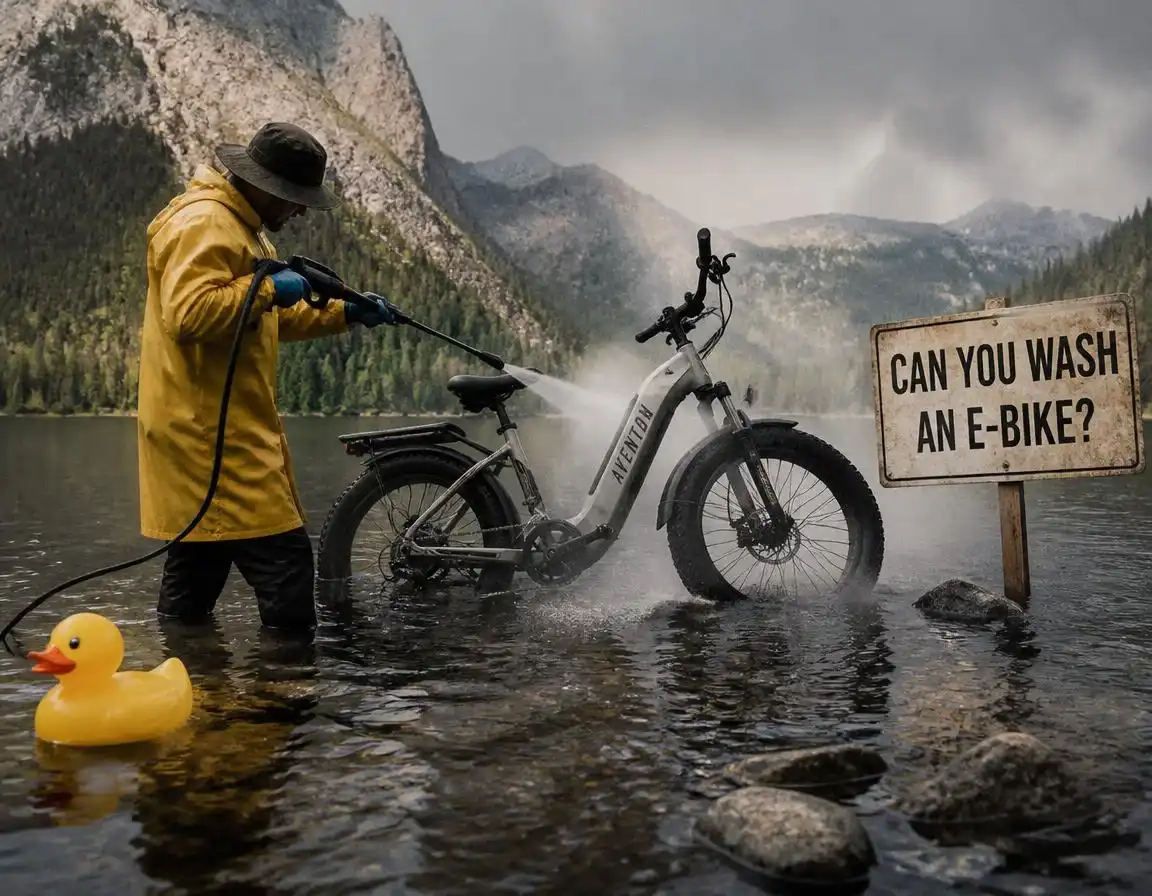 Can You Wash an E-Bike?